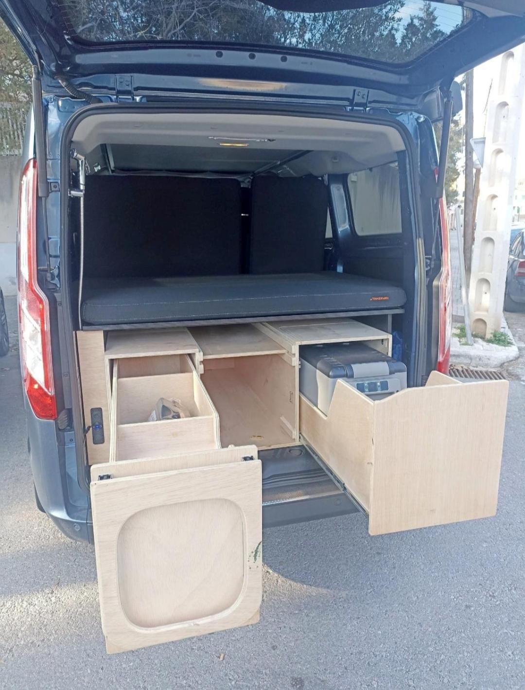 Ford Transit Custom Camper Campsite *