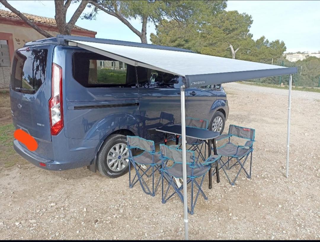 Ford Transit Custom Camper Campsite *