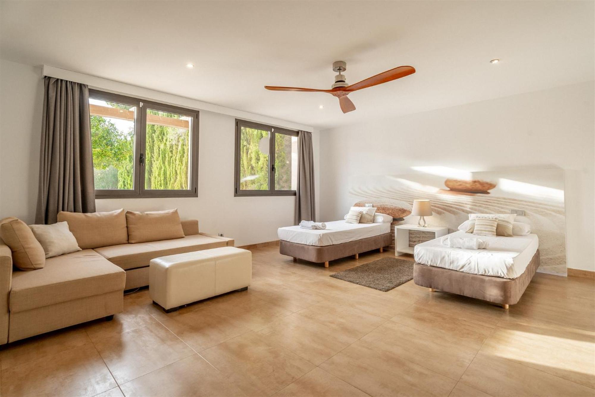 Bonita Con Vistas Espectaculares, Perfecto Familias Villa Palma de Mallorca